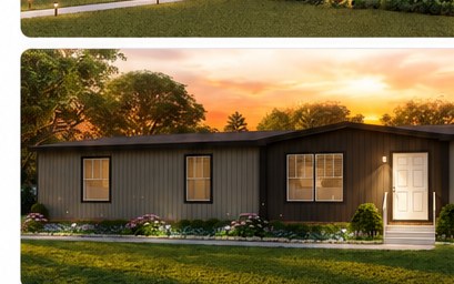 The Stonegate manufactured home exterior