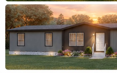 The Westlake manufactured home exterior